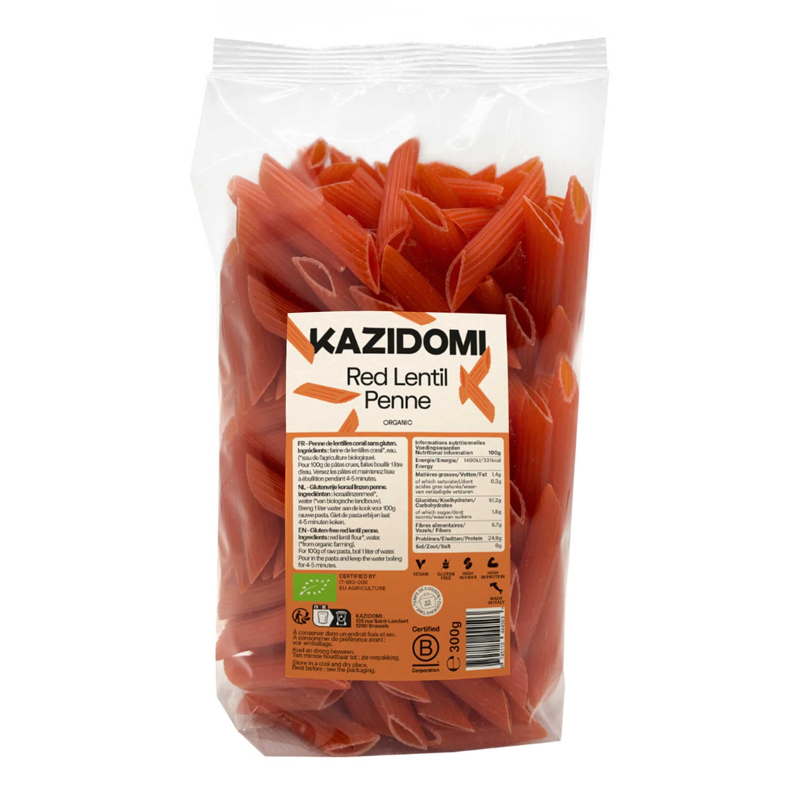 Kazidomi Penne | Linzen | Bio