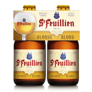 St. Feuillien | Bière d'abbaye | Blonde | 7,5% | Bouteille 