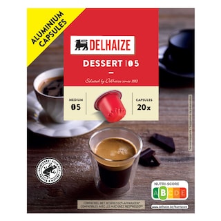 Delhaize | Café | Dessert | Alu | 20Caps 