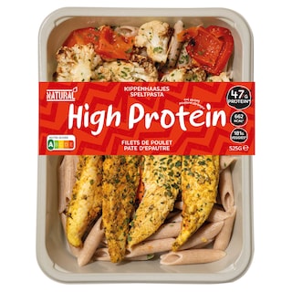 Natural Healthy Meals | Poulet | Sauce Romesco | Pâtes 525 gr