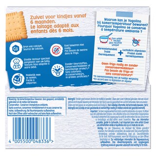 Nestlé | Yogolino | Melkdessert | Koekjescrème | Baby | 6 m 