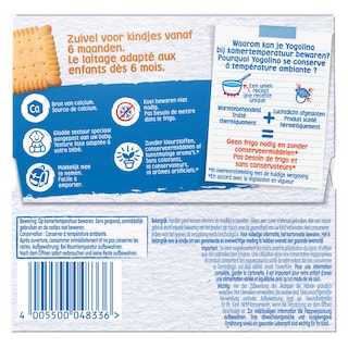 Nestlé | Yogolino | Laitage | Crème Biscuitée | Bébé | 6 mois 4 x 100 gr