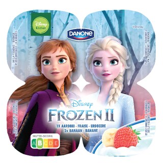 Danone | Yaourt | Frozen |  Entier | Fraise Banane 