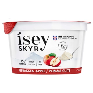 Isey skyr | Skyr | gebakken appel 