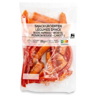 Snack légumes | Poivron rouge | Carotte
