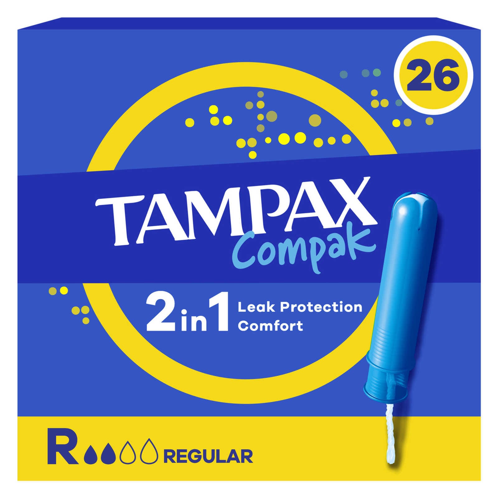 Tampax Tampons | Regular | Met Huls