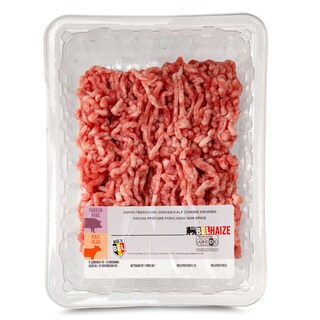 Delhaize | Gehaktbereiding | Varken-Kalf | Zonder kruiden 300 gr
