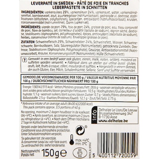 Delhaize | Leverpaté 150 gr