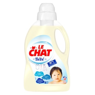 Le Chat | Lessive | Gel | Bébé | 1,44L | 32DS 32 pc
