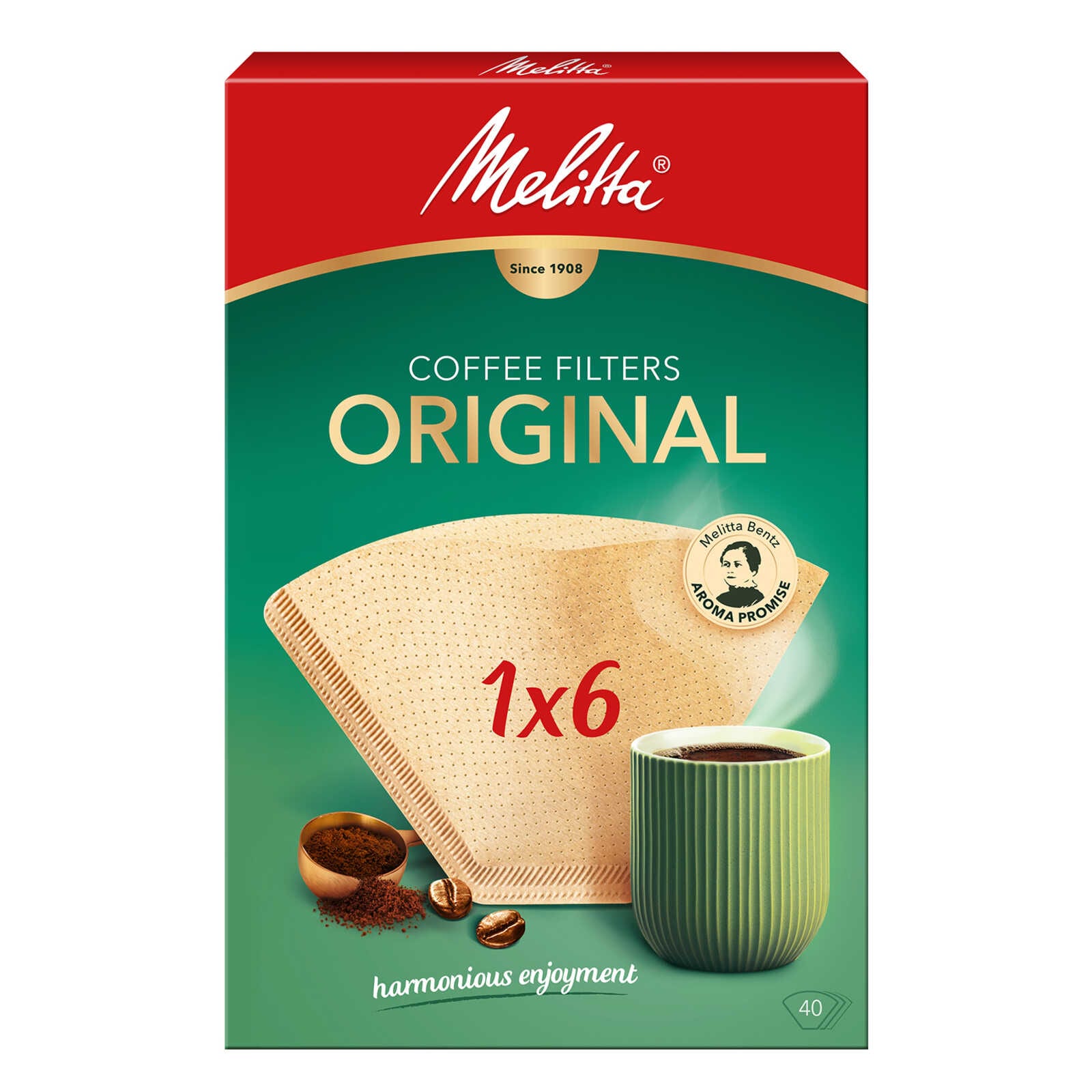 Melitta Koffiefilters | Original | 1X6