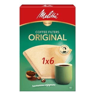 Melitta | Filtres à café | Original | 1X6 