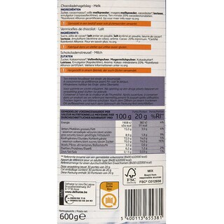Delhaize | Vermicelles | Chocolat au lait 
