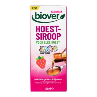 Biover | Selfcare | Sirop pour la toux | Kids | 120ml 