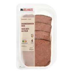 Delhaize | Ovengeroosterde paté | Sneetjes 