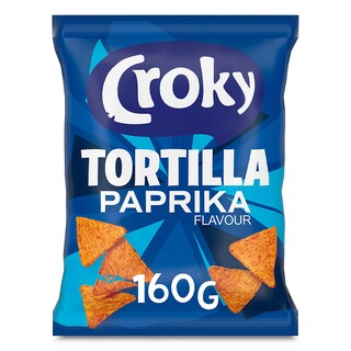 Croky | Chips | Tortilla | Paprika 160 gr