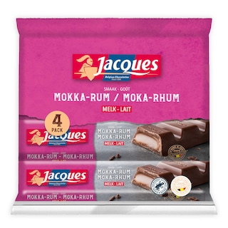 Jacques | Chocolat | Bâtons | Moka-Rhum 