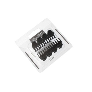 Delhaize | Care | Dubbele haarklem | 1,5 cm, zwart 
