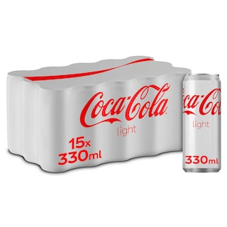 Coca-Cola | Light | Canette 15 x 33 cl