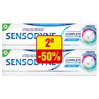 Sensodyne | Tandpasta | Complete Protection | Coolmint 2 x 7,5 cl