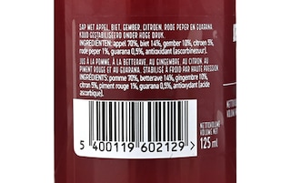 Delhaize | Shot | Red ginger 12,5 cl