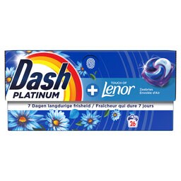 Dash | Platinum | Pods | + Lenor | Zeebries 26 st