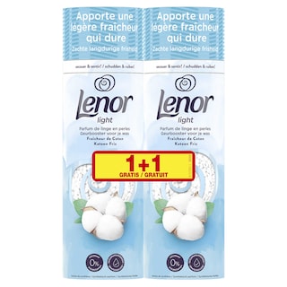 Lenor | Light | Perles | Fraîcheur de coton | 1+1 