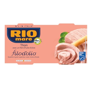 Rio Mare | Thon | Albacore | Filet huile 2 x 120 gr