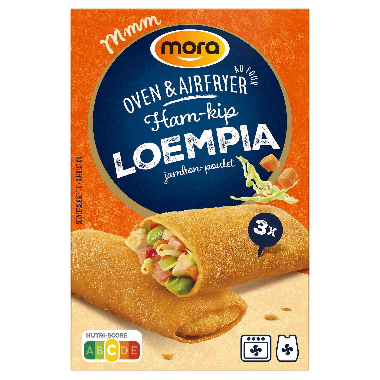 Mora Loempia | Kip | Ham | Oven&airfryer