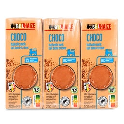 Delhaize | Lait Chocolaté | Moins De Sucre 6 x 20 cl