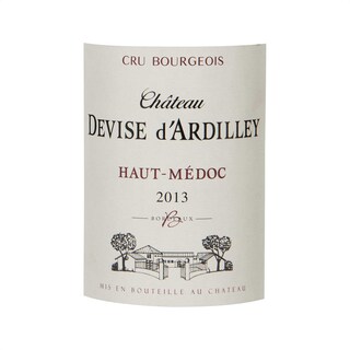 FR BORDEAUX HAUT-MEDOC | Château Devise d'Ardilley 2013 