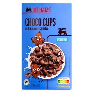 Delhaize | Ontbijtgranen | Choco Cups 