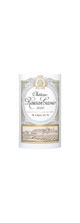 Chateau Rauzan-Gassies | Margaux 2nd Grand Cru Classé | 2020 75 cl