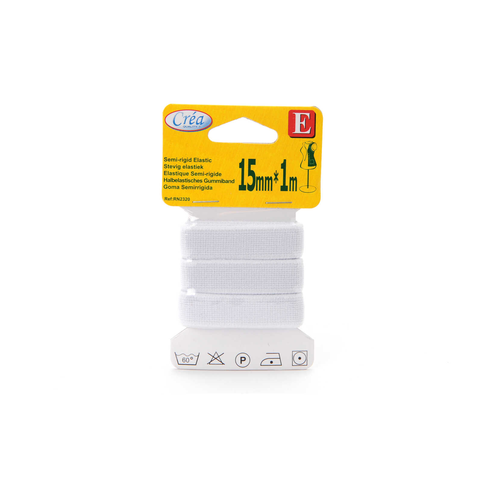 Absalon | Elastiek | 1 m x 15 mm 