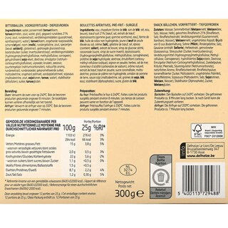 Delhaize | Bitterbal | Apero | Oven 
