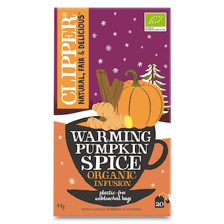 Clipper | Infusion | Spiced Pumpkin | Sachets | Bio 20 x 2,2 gr