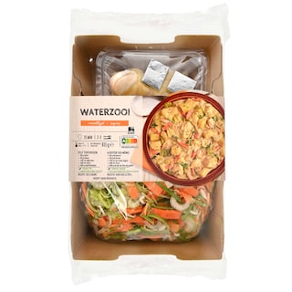 Delhaize | Boîte de repas | Pré-coupé| Waterzooi 835 gr