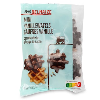 Delhaize | Gaufres | Mini | Vanille-Chocolat 
