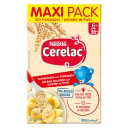 Nestlé | Cerelac | Koekjesmeel | Baby | 4 maanden | Maxi pack 
