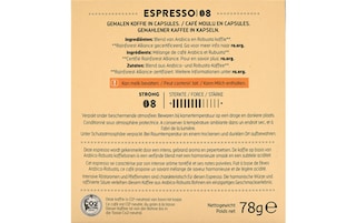 Delhaize | Koffie | Espresso 08 | Dolce Gusto capsules 