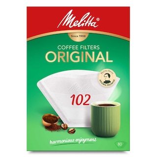 Melitta | Filtres à café | 102 | Blanc 