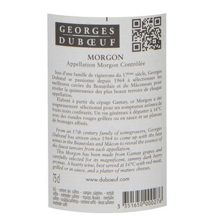 France - Frankrijk | Bourgogne - Beaujolais | Morgon Duboeuf 2017 R 
