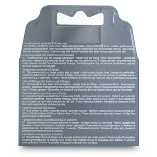Delhaize | Recharge lames de rasoir | 5 blades | 4st 