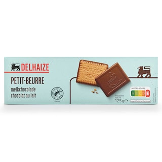 Delhaize | Petit beurre | Melkchocolade 