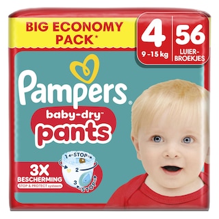 Pampers | Baby Dry Pants | Culottes | Taille 4 
