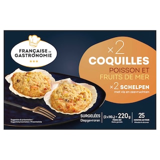 FDG | Coquillages | Poissons | Fruit de mer 2 x 110 gr