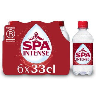 Spa | Intense | Mineraalwater | Bruisend | PET 6 x 33 cl