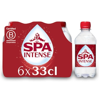 Spa | Intense | Eau minérale | Pétillante | PET 
