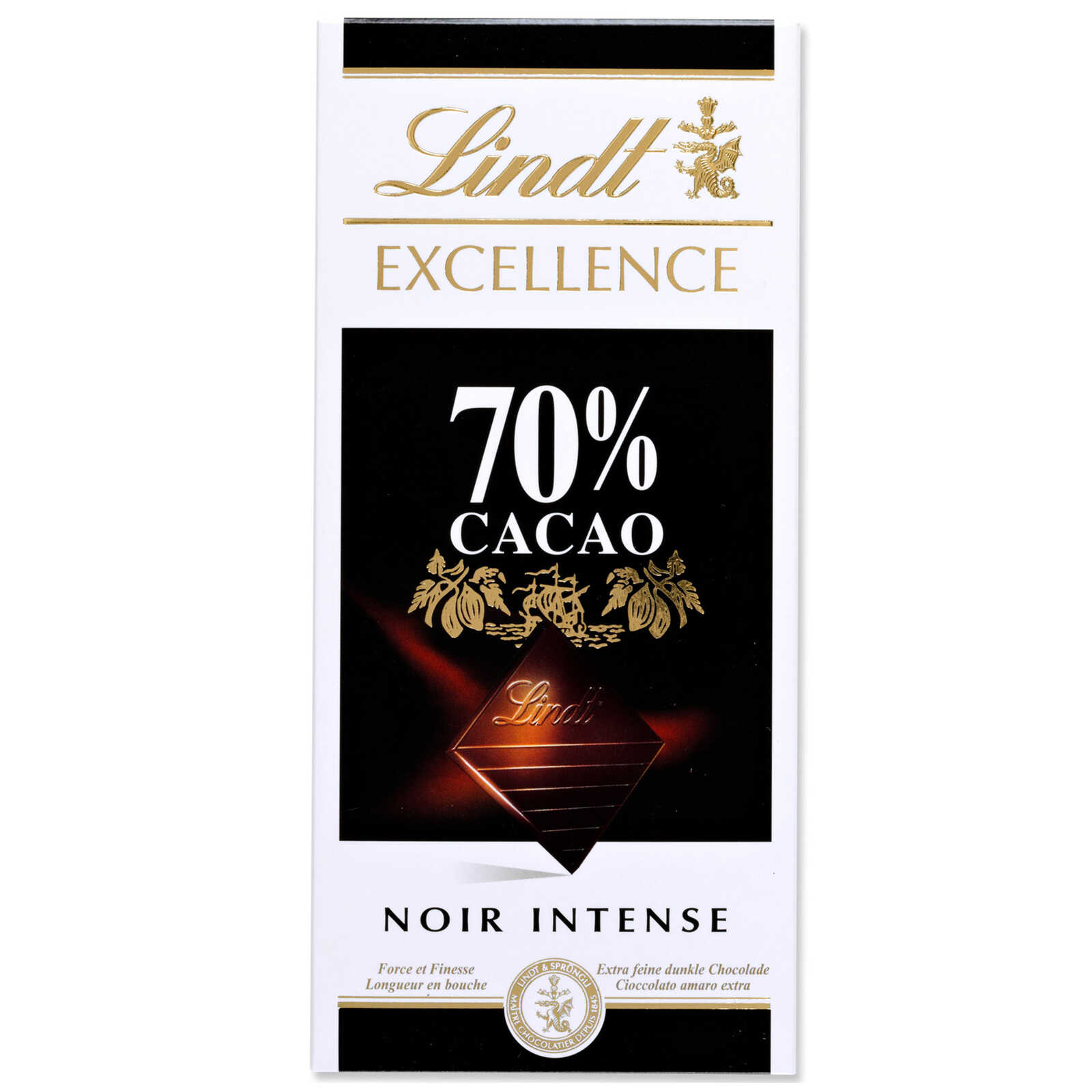 Lindt Chocolade | 70% cacao | Noir intense | Tablet