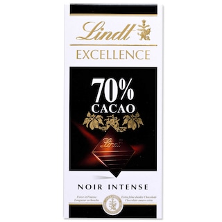 Lindt | Excellence | Chocolade | 70% cacao | Noir intense | Tablet 100 gr