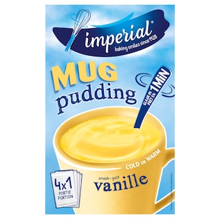 Imperial | Pudding | Instant | Mug | Vanille 4 x 38 gr